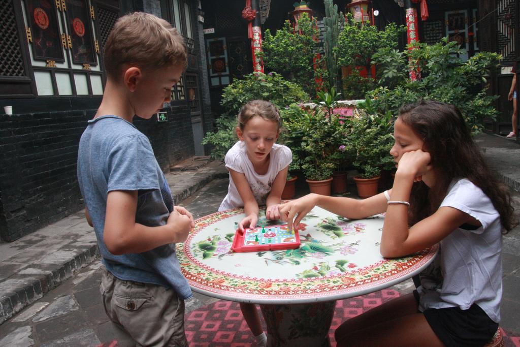 Pingyao Yucheng Yuan Inn Bagian luar foto